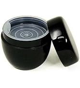 Amazon｜茶道具 棗 なつめ おけいこ用 プラスチック 中棗 黒 柄